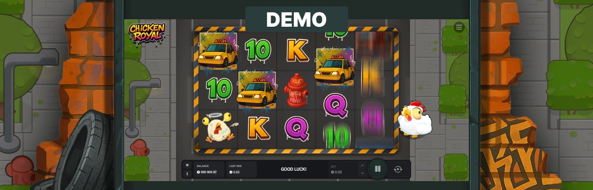 Chicken Royal Demo mode.