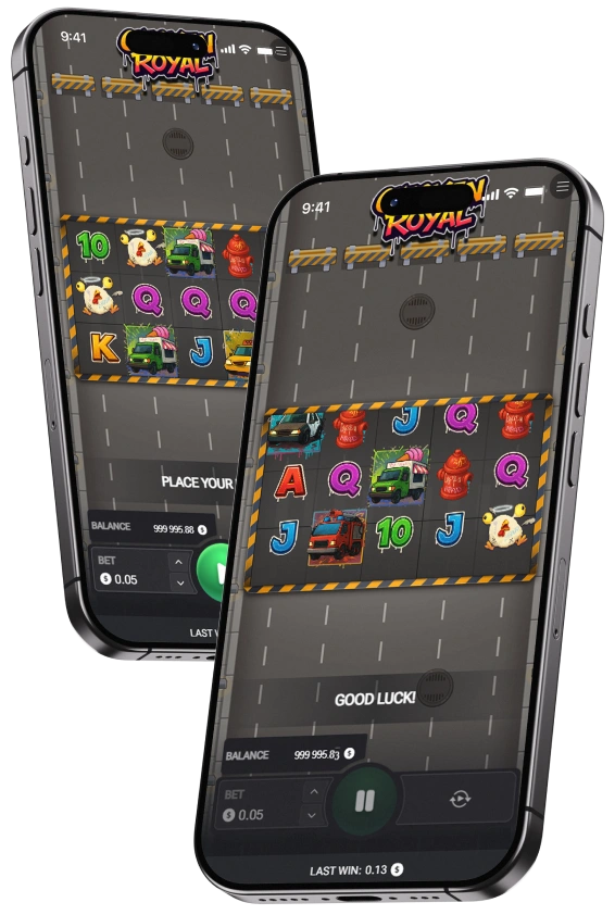 Mobile App Chicken Royal.